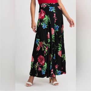 New Joseph Ribkoff Floral Palazzo Pant Size 4